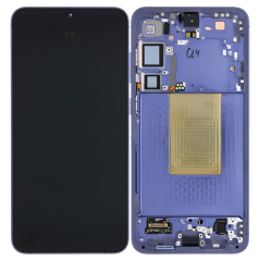 Samsung S24Plus 5G S926B 售后原装总成带框 紫 (售后原装单片组装总成)