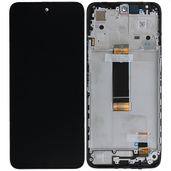 Xiaomi Redmi 12 4G Redmi 12 5G Display ORIGINALE + Frame Nero 23053RN02A 23053RN02Y 23053RN02I 23076RN4BI 23076RN8DY