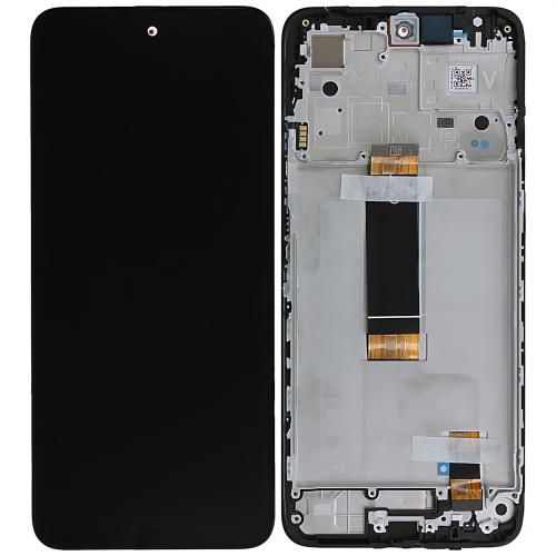 Xiaomi Redmi 12 4G Redmi 12 5G Display ORIGINALE + Frame Nero 23053RN02A 23053RN02Y 23053RN02I 23076RN4BI 23076RN8DY
