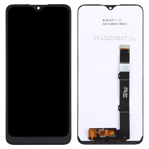 Alcatel 1S 2020 OT-5028 Alcatel 1V 2020 OT-5007 Alcatel 3L 2020 OT-5029 Display ORIGINALE Senza Frame Nero