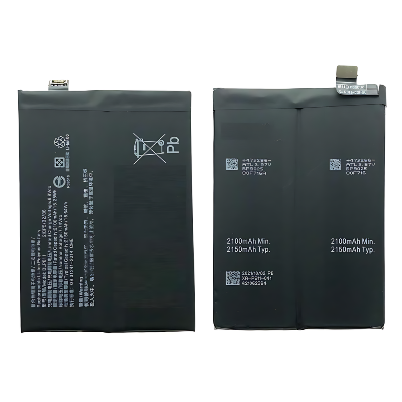 高容量电池 4200mAh BLP811 OPPO Find x3Lite Reno 5 5G PEGM00 PEGT00 CPH2145 (DEJI 工厂生产，没Logo)