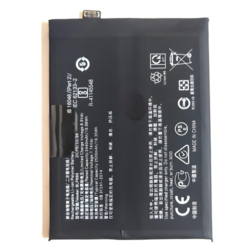 高容量电池 5000mAh BLP889 OPPO Find x5Pro PFEM10 CPH2305 PFFM20 (DEJI 工厂生产，没Logo)
