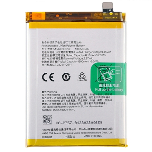 Batteria BLP757 Realme 6 Realme 6Pro RMX2061 RMX2063 Realme 6S