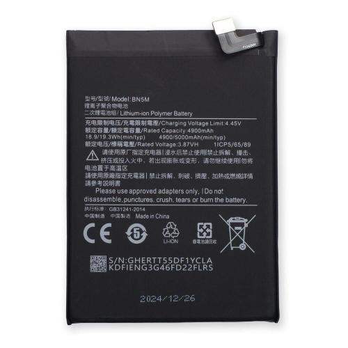Batteria De Grande Capacita 4900MAH BN5M Xiaomi Redmi Note 12 4G 23021RAAEG 23021RAA2Y 23027RAD4I 23028RA60L (Prodotto Nello Stabilimento Di Deji, Senza Logo)