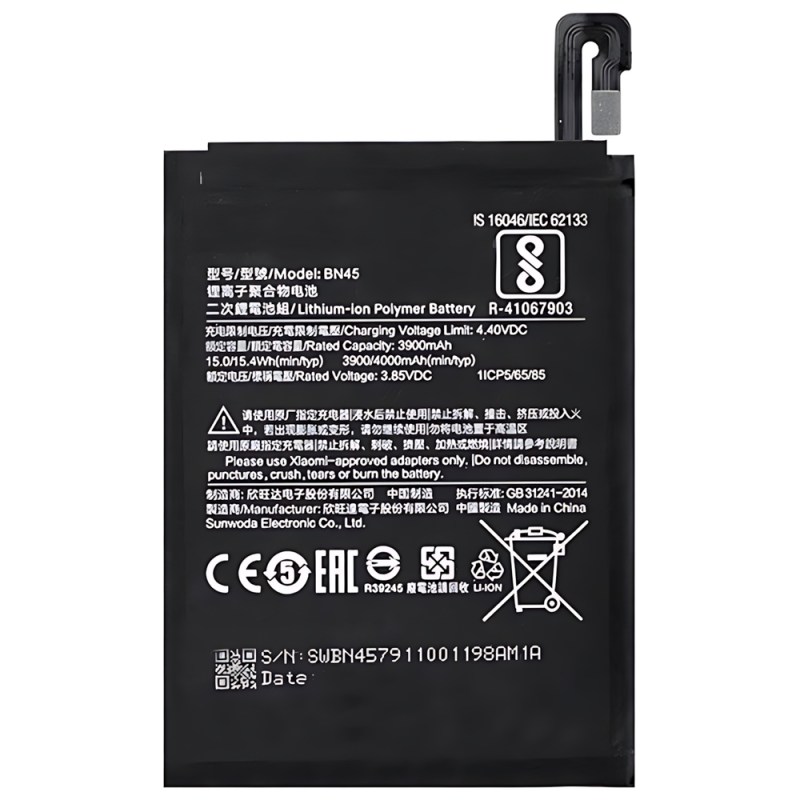 Batteria BN45 Xiaomi Redmi Note 5 Redmi Note 5Pro MEI7S MEI7