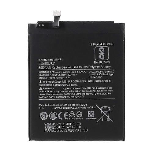 电池 BN31 Xiaomi Mi 5X Mi A1 Redmi Note 5A Redmi S2 Redmi Y2