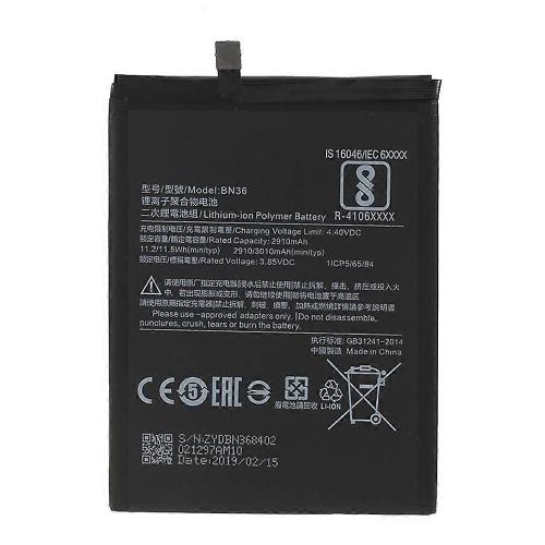 Batteria BN36 Xiaomi Mi 6X Mi A2 M1804D2SG M1804D2SI