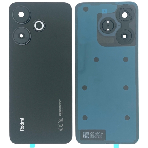 Xiaomi Redmi 13 4G Redmi 13 5G Cover Posteriore ORIGINALE + Supporto Fotocamera Nero 2404ARN45A 24040RN64Y
