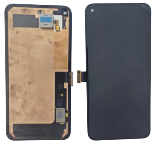 Google Pixel 5 Display ORIGINALE Cambiato Vetro Nero GD1YD GTT9Q