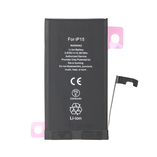 IPhone 15 电池 3349MAH (可诊断,显示电池健康度100%DEJI 工厂生产,没Logo)