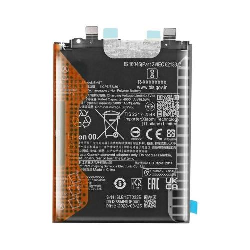 Batteria De Grande Capacita 5000mAh BM5T(A) Xiaomi Mi 13T Mi 14T Poco X6Pro 5G 2306EPN60G 2406APNFAG 2311DRK48G 2311DRK48I2 (Prodotto Nello Stabilimento Di Deji, Senza Logo)