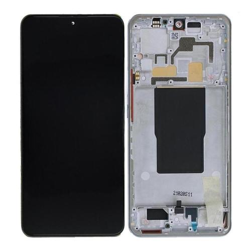 Xiaomi Mi 12T Mi 12T Pro 5G Display ORIGINALE + Frame Service Pack Argento 22071212AG 22081212UG 22081212G