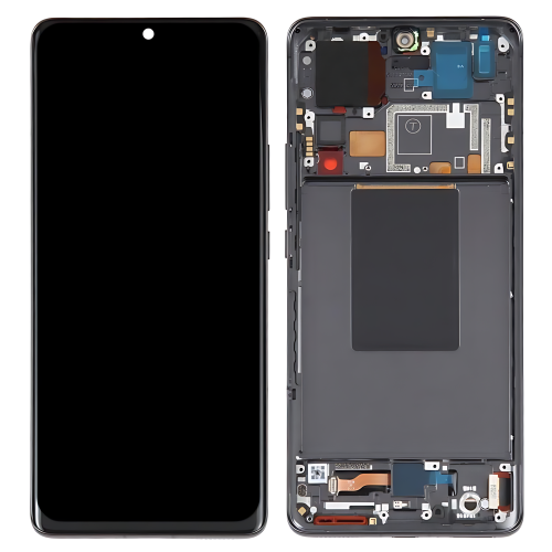 Xiaomi Mi 12Pro Mi 12S Pro Display ORIGINALE + Frame Grigio Nero 2201122C 2201122G