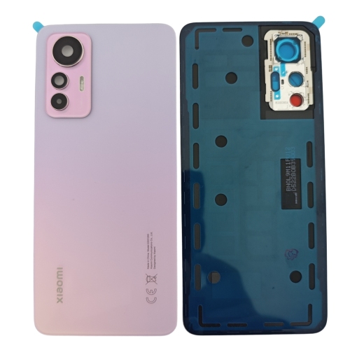 Xiaomi Mi 12Lite 2203129G Cover Posteriore ORIGINALE + Supporto Rosa Viola