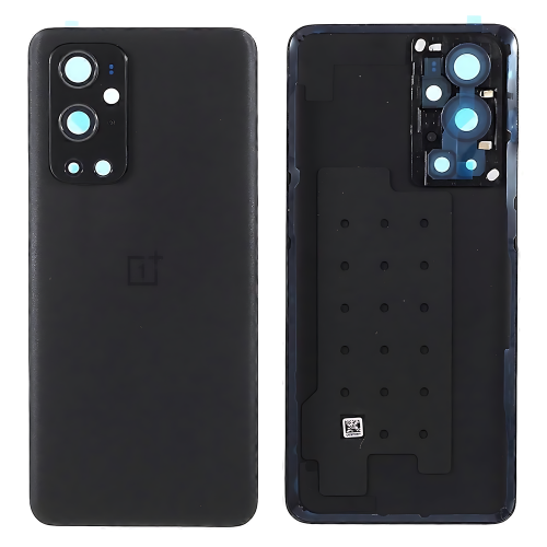 One Plus 9Pro Cover Posteriore ORIGINALE + Supporto Fotocamera Nero LE2120 LE2121 LE2123 LE2125 LE2127