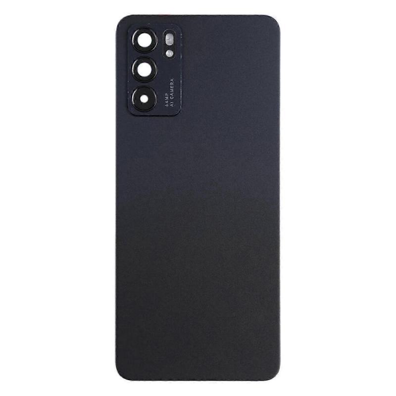 OPPO Reno 6 5G Cover Posteriore + Supporto Fotocamera ORIGINALE Nero CPH2251 PEQM00