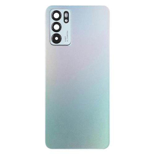 OPPO Reno 6 5G 原装后盖带镜片 绿 CPH2251 PEQM00