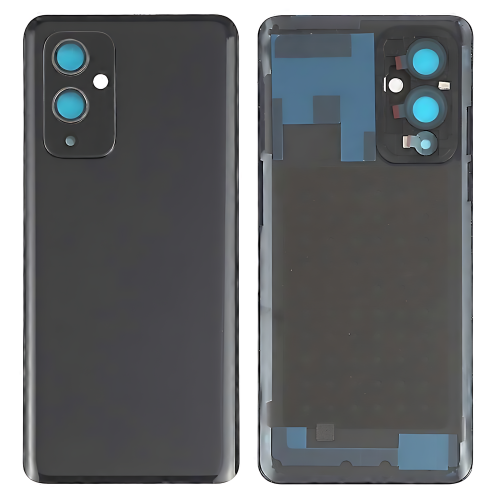 One Plus 9 Cover Posteriore ORIGINALE + Supporto Fotocamera Nero LE2113