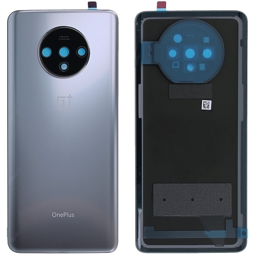 One Plus 7T Cover Posteriore ORIGINALE + Supporto Fotocamera Grigio HD1901 HD1903 HD1900 HD1907 HD1905