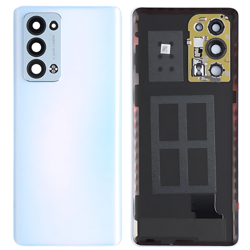 OPPO Reno 6Pro 5G (SNAPDRAGON) CPH2247 Cover Posteriore ORIGINALE + Supporto Fotocamera Blu
