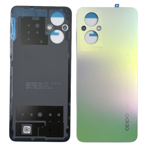 OPPO Reno 8Lite 原装后盖带镜片 彩虹 CPH2343