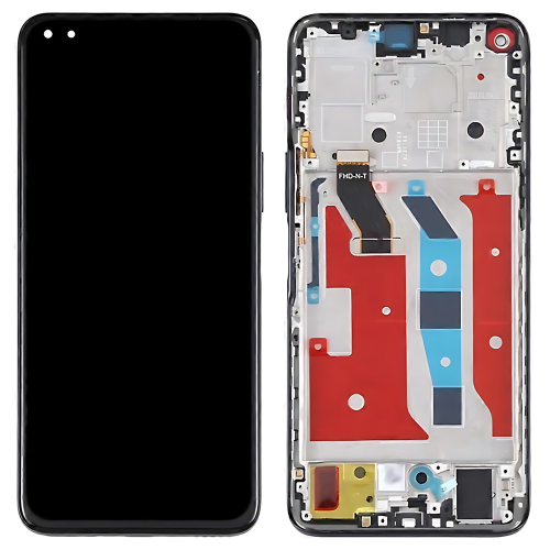 Huawei Nova 8i Honor X20 Honor 50Lite Display ORIGINALE + Cornice New Nero NEN-L22 NEN-LX1 NTN-L22 NTN-LX1