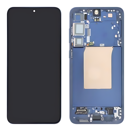 Samsung S25Plus 5G S936B Display Originale + Frame Service Pack Blu Marino