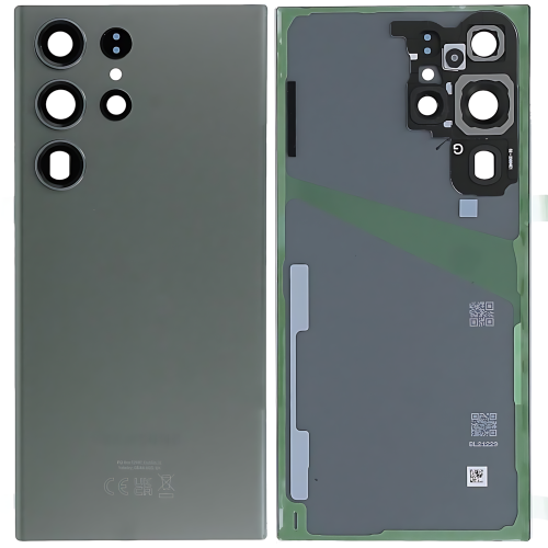 Samsung S23Ultra 5G S918B Cover Posteriore + Supporto Fotocamera Verde