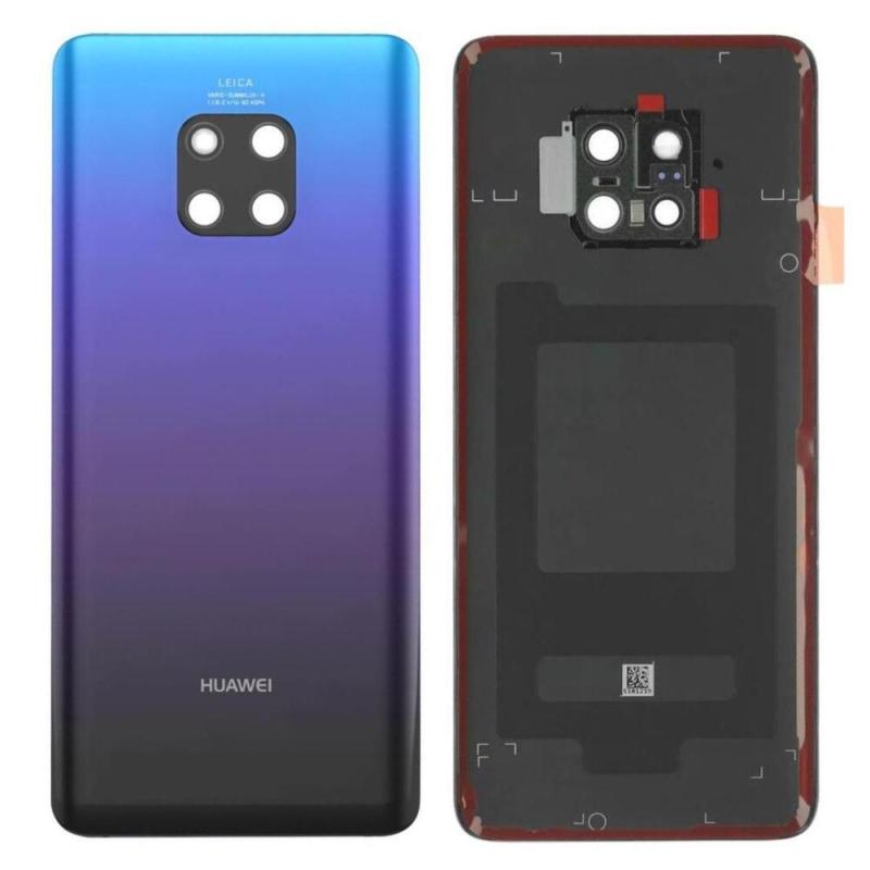 Huawei Mate 20Pro Cover Posteriore + Supporto Fotocamera Aurora Blu LYA-L09 LYA-L29
