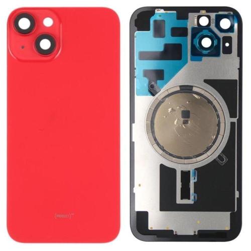IPhone 14Plus 后盖带支架磁铁镜片 红