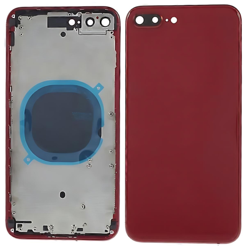 IPhone 8Plus Cover Posteriore Completo Senza Ricambi Rosso