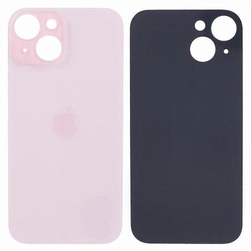 IPhone 15 后盖玻璃 (大孔) 粉红