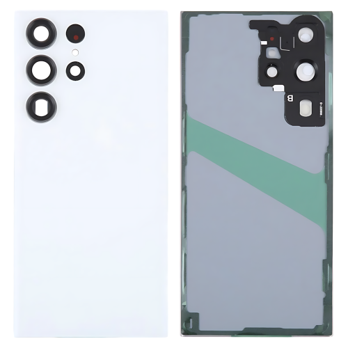 Samsung S23Ultra 5G S918B Cover Posteriore + Supporto Fotocamera Bianco