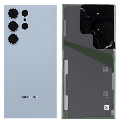 Samsung S23Ultra 5G S918B Cover Posteriore + Supporto Fotocamera Blu