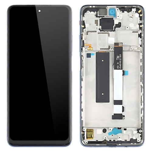 Xiaomi Mi 10T Lite Redmi Note 9Pro 5G J17 (Tianma) Display ORIGINALE + Frame Service Pack Blu M2007J17G