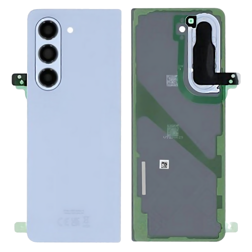 Samsung Galaxy Z Fold 5 F946B Cover Posteriore + Supporto Fotocamera Blu