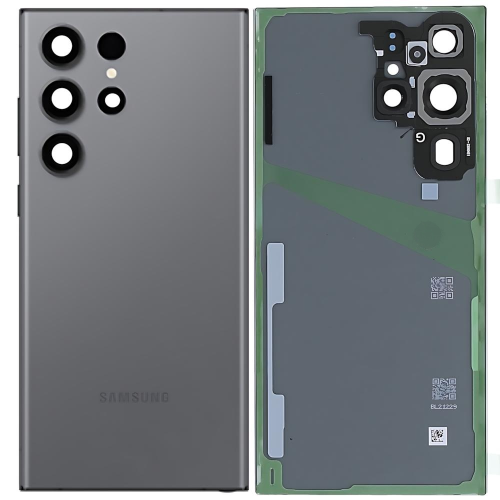 Samsung S23Ultra 5G S918B Cover Posteriore + Supporto Fotocamera Grigio