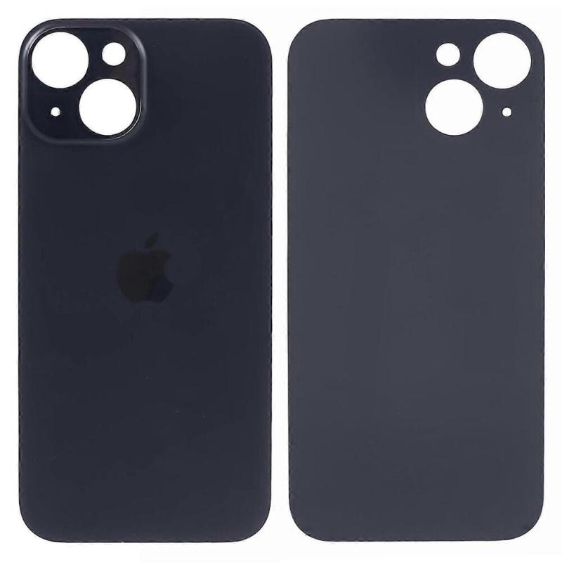 IPhone 15 后盖玻璃 (大孔) 黑
