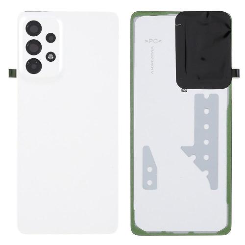 Samsung A736B A73 5G 后盖带镜片 白