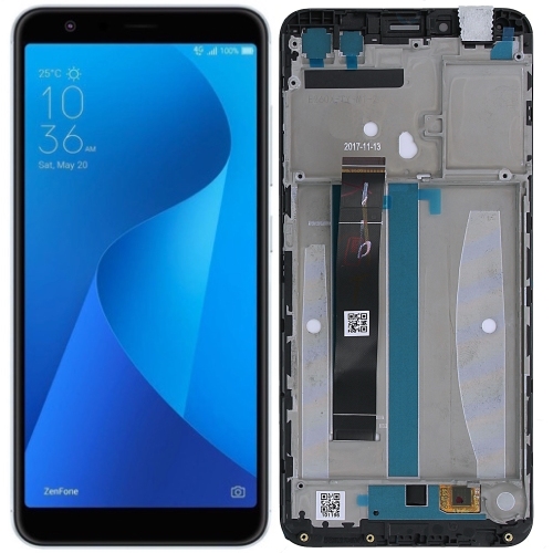 Asus Zenfone Max PLUS M1 ZB570TL Display ORIGINALE + Frame Nero X018D
