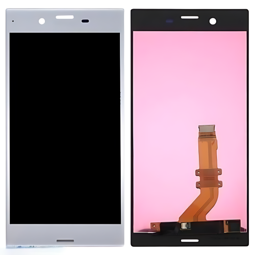 Sony Xperia XZ Display Originale senza Frame Argento F8331