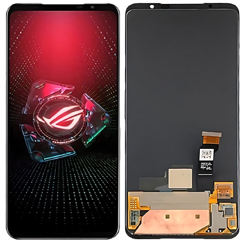Asus ROG Phone 5 ZS673KS ROG Phone 5Pro ROG Phone 6 ROG Phone 6Pro ROG Phone 7 AI2205-C ROG Phone 7Ultimate Display ORIGINALE Senza Frame Nero 1B048IN 1A079IN I005DA I005DA I005DB 1B063IN I005DC AI2201_C AI2201_F AI2201-1A030EU AI2201_A AI2201-1A029EU AI2201_D