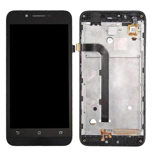 Asus Zenfone Go ZC500TG Display ORIGINALE + Frame Nero Z00VD