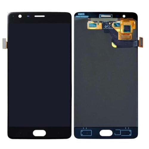One Plus 3 One Plus 3T Display RIGENERATO Senza Frame Nero A3000 A3003 A3010