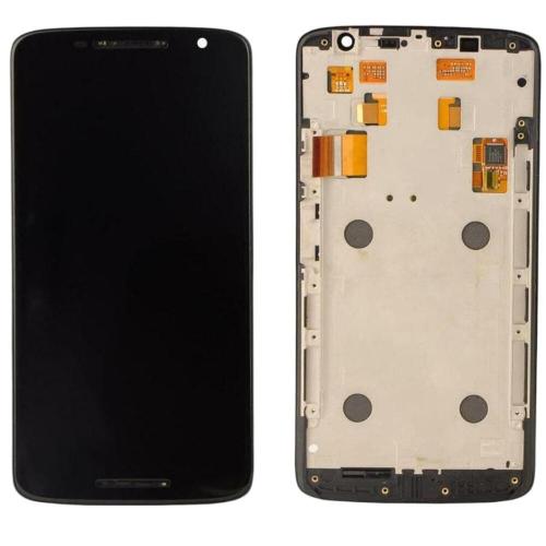 Motorola Moto X Play Display ORIGINALE + Cornice Nero XT1562