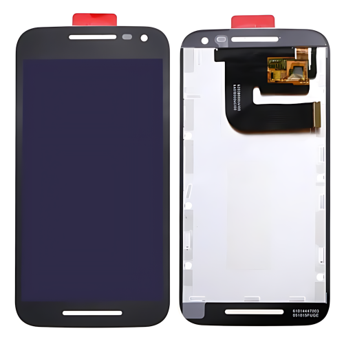 Motorola Moto G3 3rd Gen Display RIGENERATO Senza Frame Nero XT1541