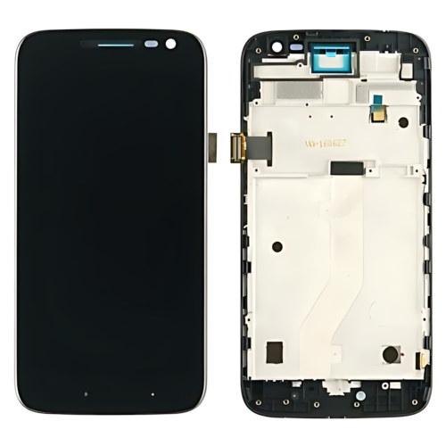 Motorola Moto G5 Display ORIGINALE + Cornice Nero XT1670 XT1671