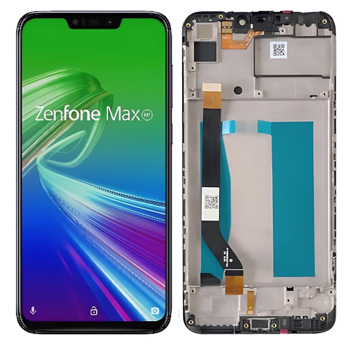 Asus Zenfone Max M2 ZB633KL Display RIGENERATO con Frame Nero X01AD