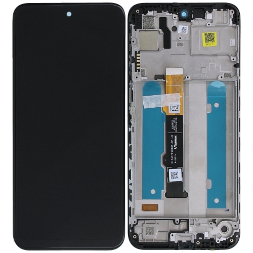Motorola Moto G31 Display ORIGINALE + Cornice Service Pack Nero XT2173