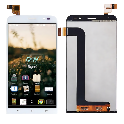 Asus Zenfone Go 5.5 ZB552KL Display RIGENERATO Senza Frame Bianco X007D